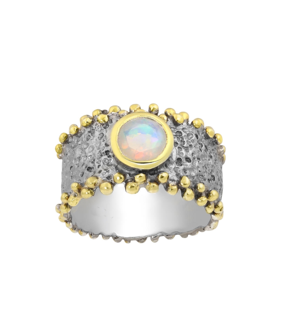 Opal Ring Ishani_René Rose - Jewelry