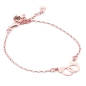 Preview: Silber Armband mit Handschellen-Anhänger Preview: Silber Armband mit Handschellen-Anhänger