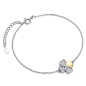 Preview: Herz Kleeblatt Armband