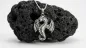 Preview: Halskette Drako 925 Sterling Silber mit Drachen Anhänger
