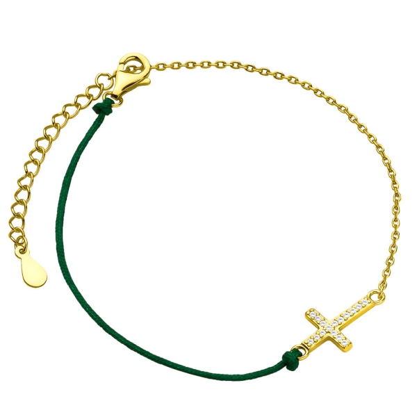 Nylon Kreuz Armband