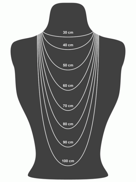 Halskette Infinity Blackshine