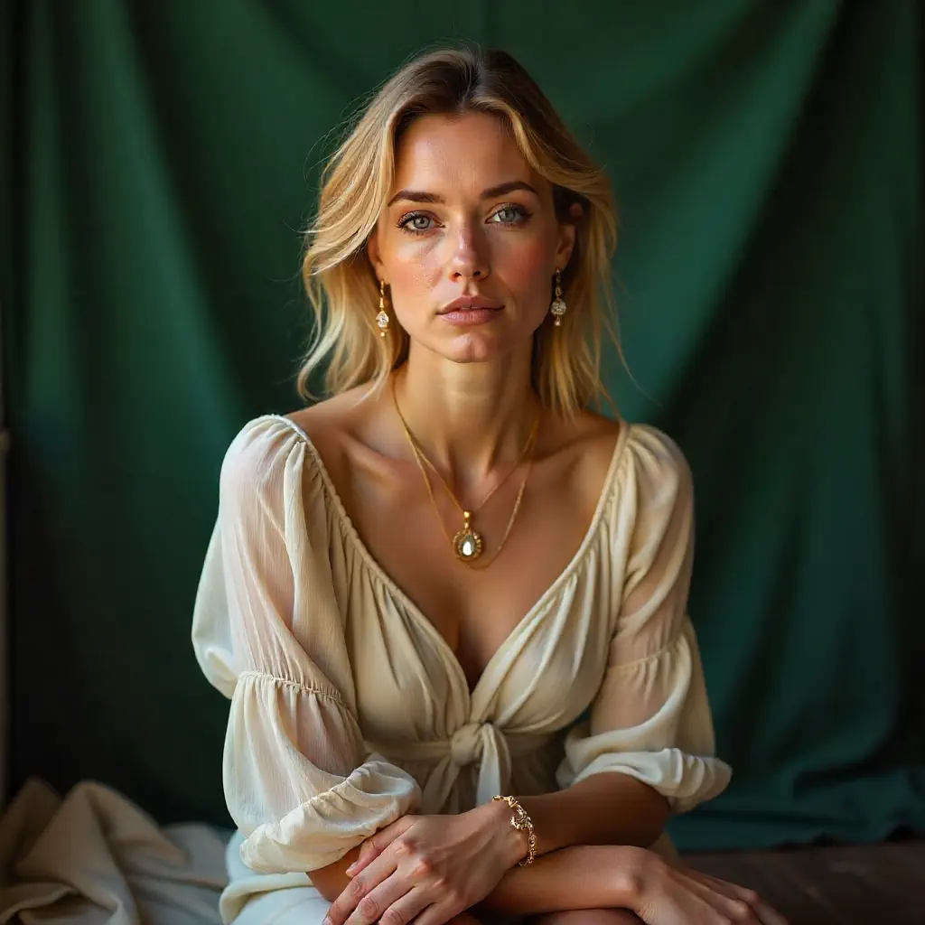 Elegantes Armband aus Silber mit Edelsteinbesatz