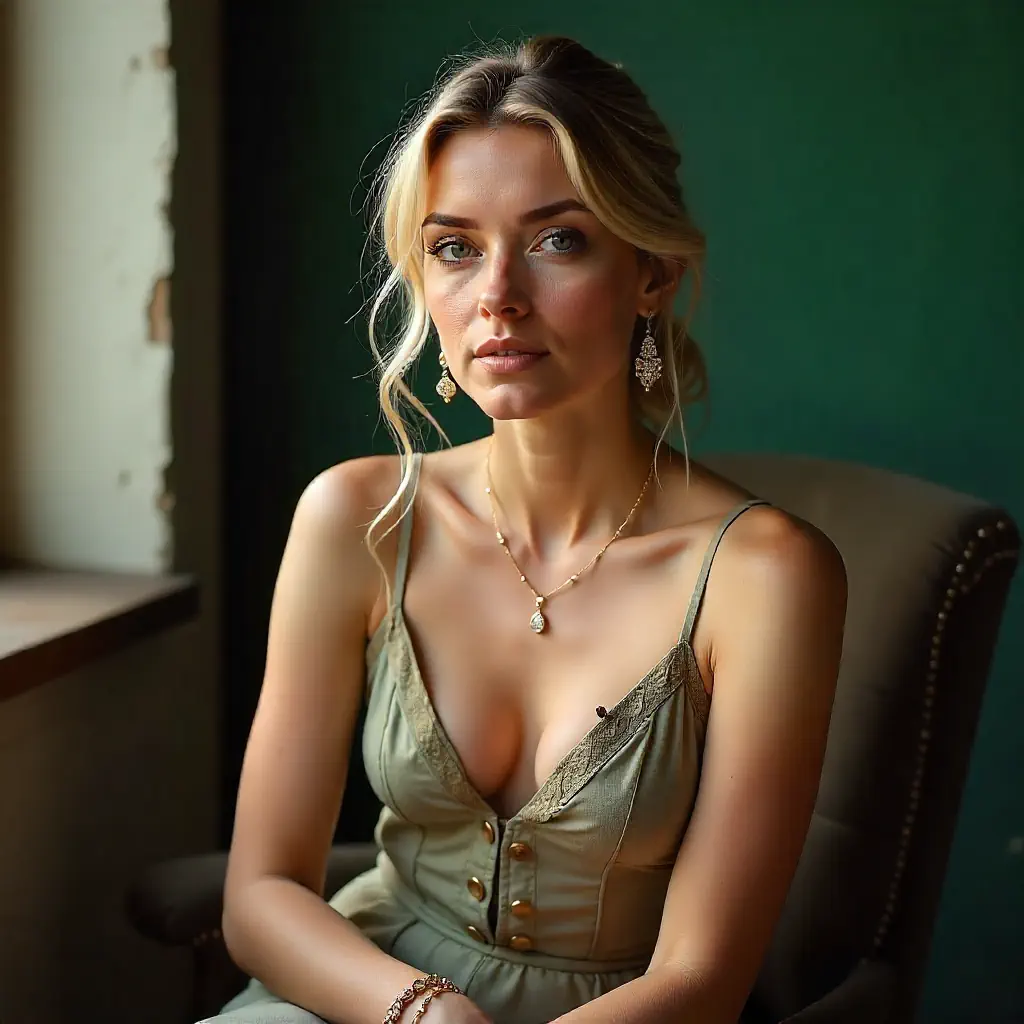 Handgefertigter Silberring mit Saphir